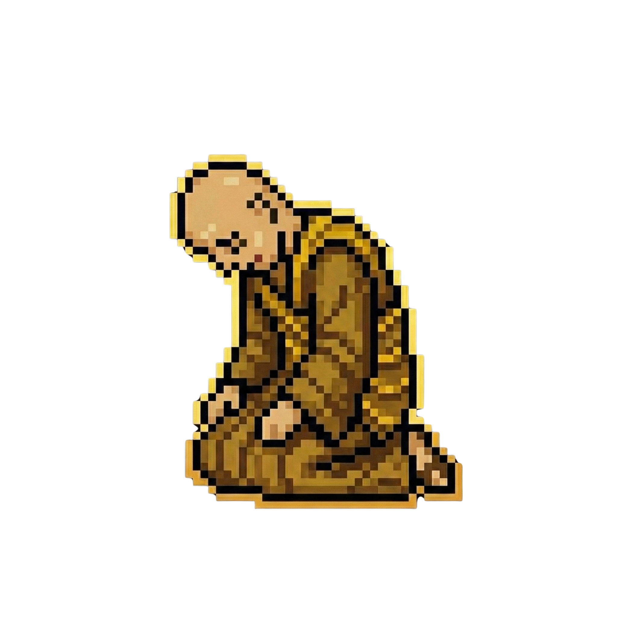 sad monk